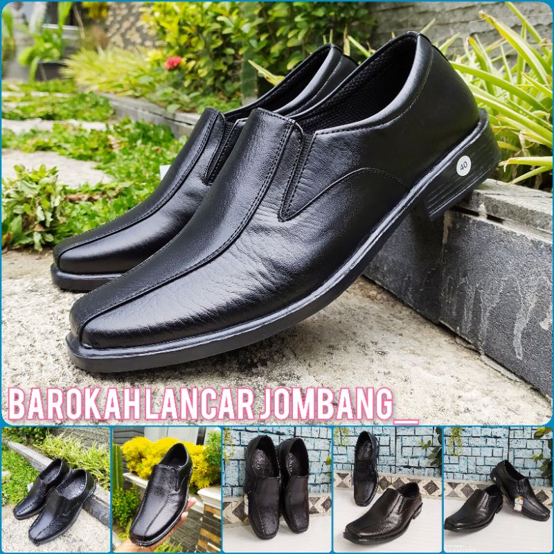 SEPATU PANTOFEL PRIA KANTOR PASKIBRA SIZE 39-43 100% MURAH BERKWALITAS