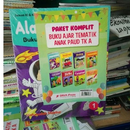 BUKU PAKET KOMPLIT BUKU AJAR TEMATIK ANAK PAUD TK A