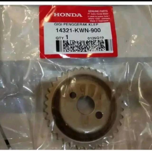 gir gigi sentrik besar gigi timing sprocket cam PCX 125 150 vario 125 old 125 150 LED 14321-KWN-900 