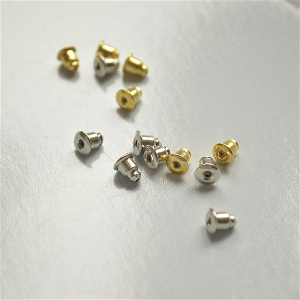 【TERSEDIA &amp; COD】[Permintaan Oksigen Kimia] 20 pcs / set Perhiasan Aksesoris Logam Logam Anting Perforasi Umum
