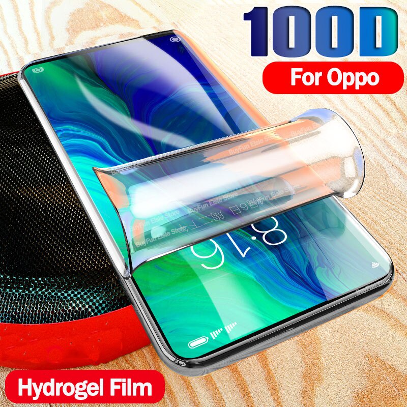 Hydrogel film for OPPO Reno4 se / Reno4 / Reno4 Pro / Reno5 / Reno5 K protective films for Reno5 Pro / Reno6 / Reno6 Pro / Reno Z / Reno Ace / Reno 2Z / Reno 3Pro / Reno3 / Reno2 / Reno 10X Zoom screen protector film not glass