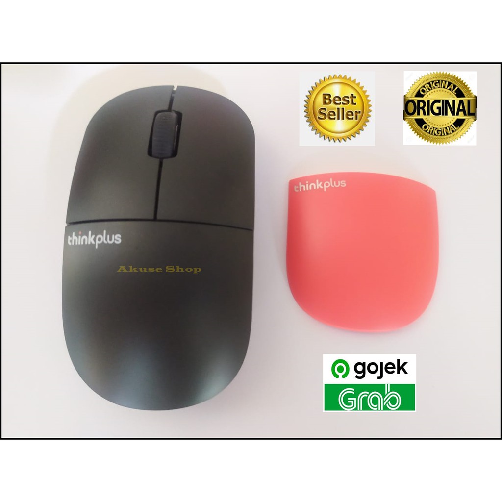 Mouse nirkabel ThinkPad Thinkplus E3 Terbaru bergaransi Original