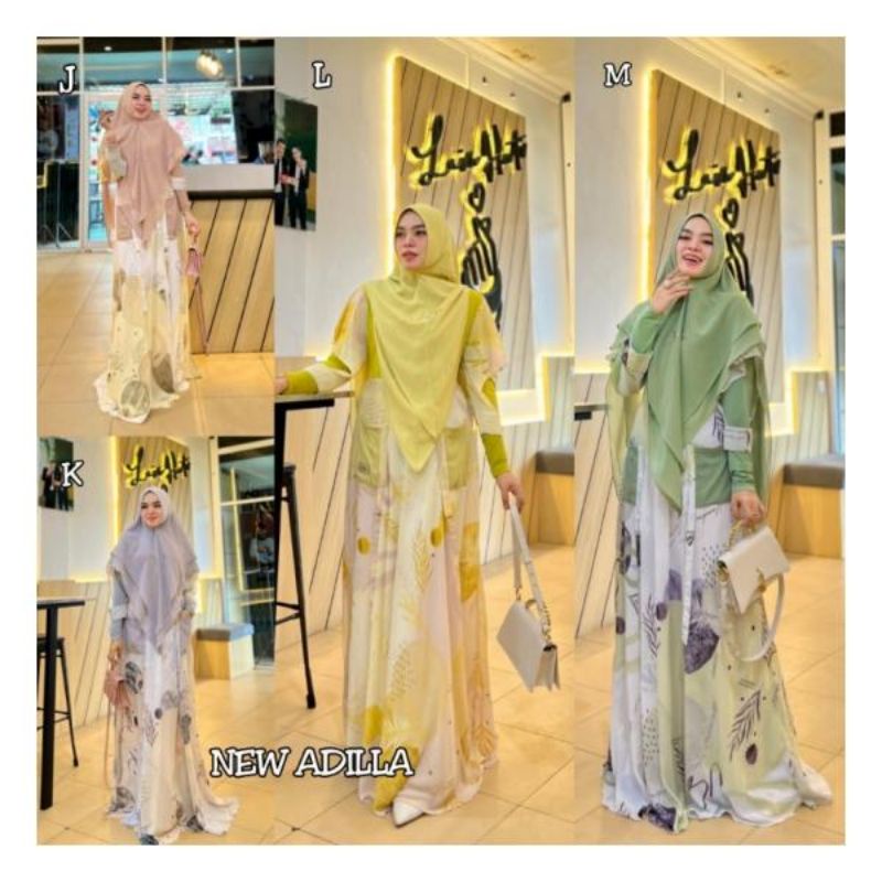 Gamis New adilla by viendra syari