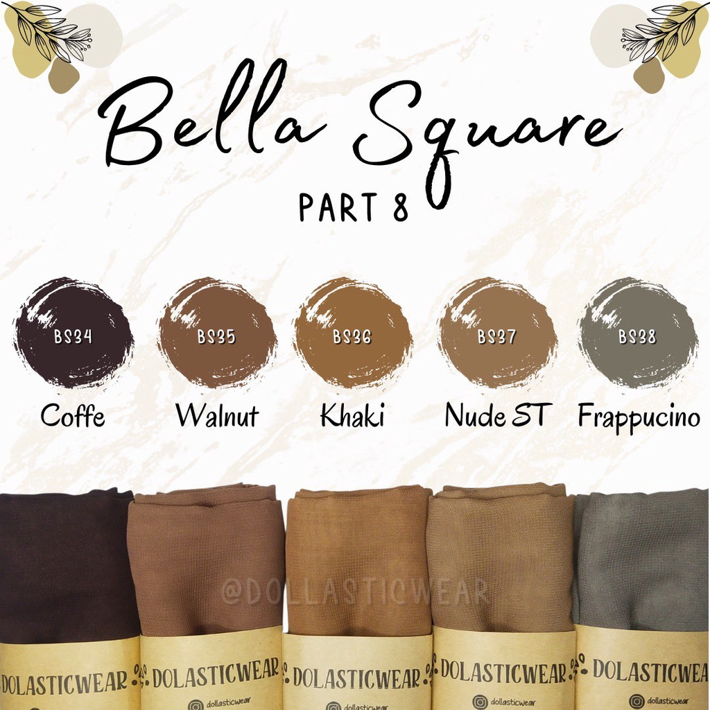 Bella Square / Laudya Square DAILY HIJAB BY DOLLASTICWEAR