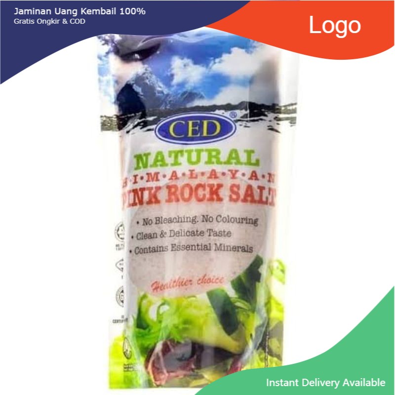 

CED NATURAL HIMALAYA PINK ROCK SALT 500GR