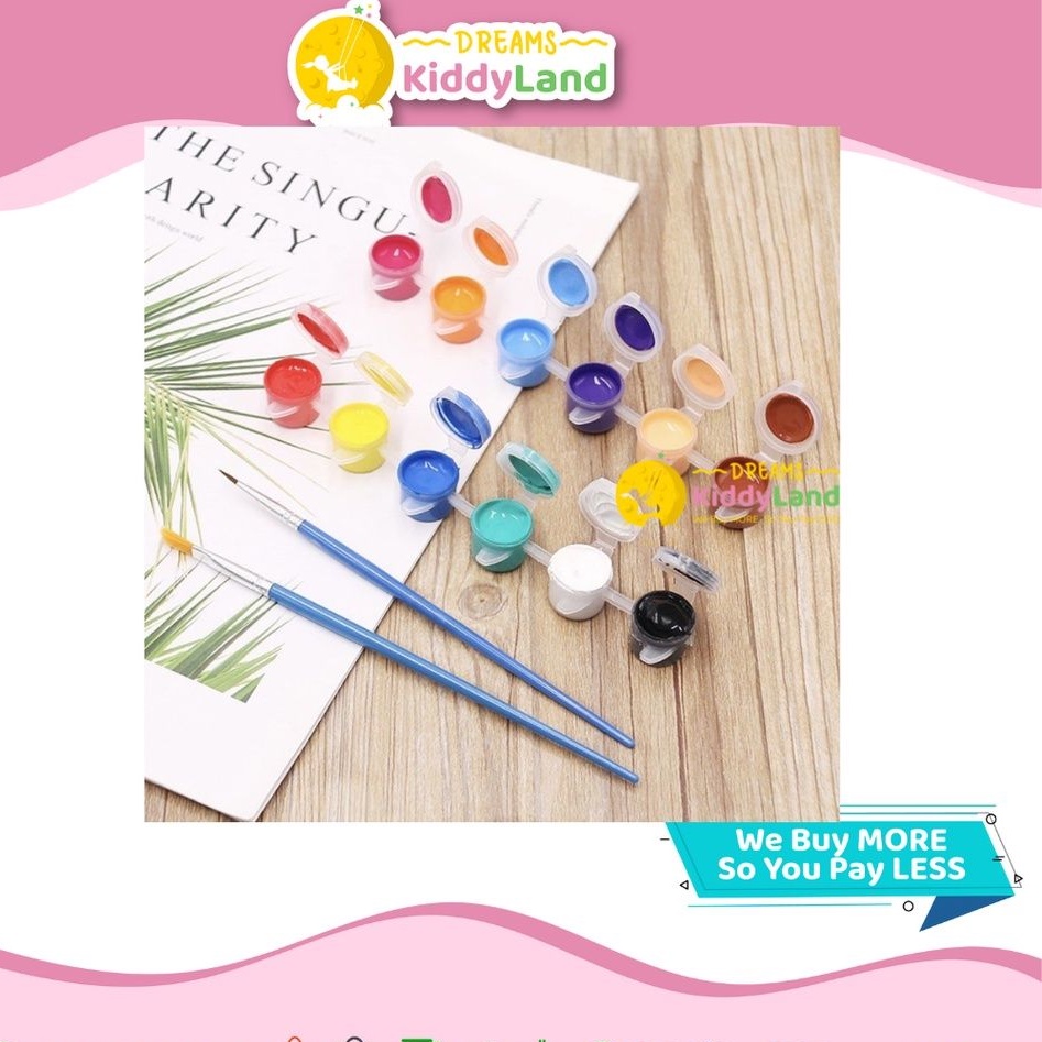 

PERALATAN MELUKIS ANAK PAINT / PAINTING / MELUKIS / ART SET / EDUKASI