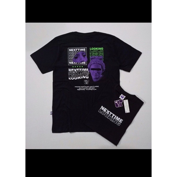 kaos distro next time original pria / wanita