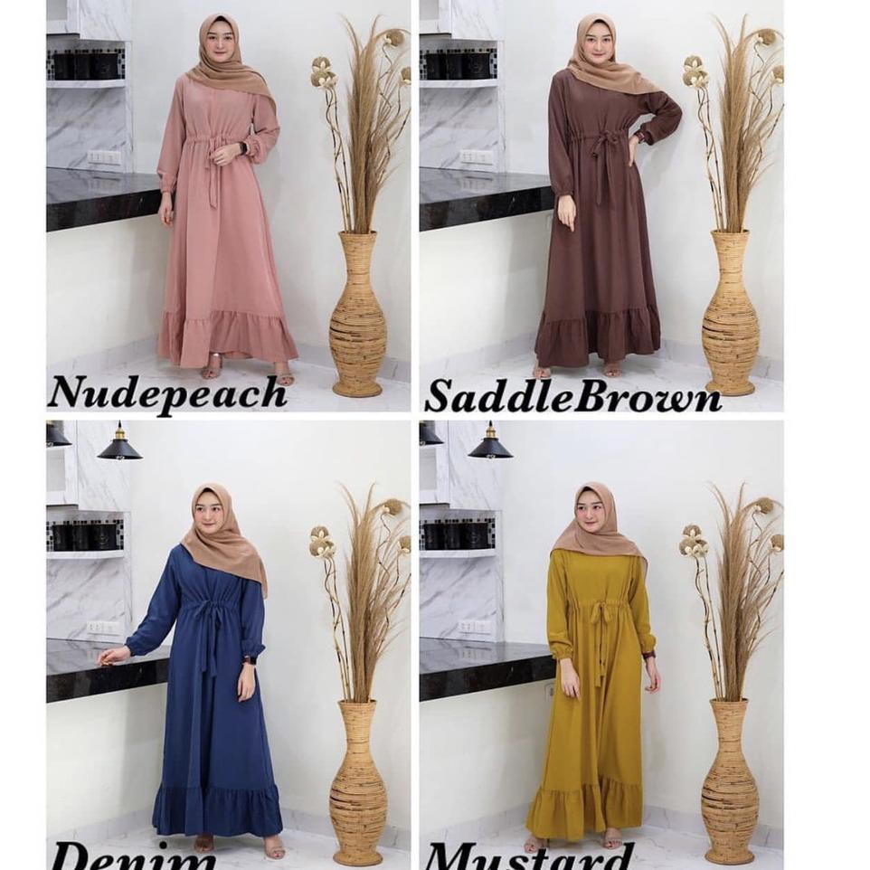 Sudah READY.. NASWA MAXI DRESS