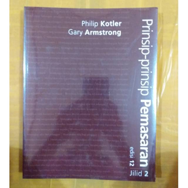 PRINSIP PRINSIP PEMASARAN 2 EDISI 12 PHILIP KOTLER ERLANGGA