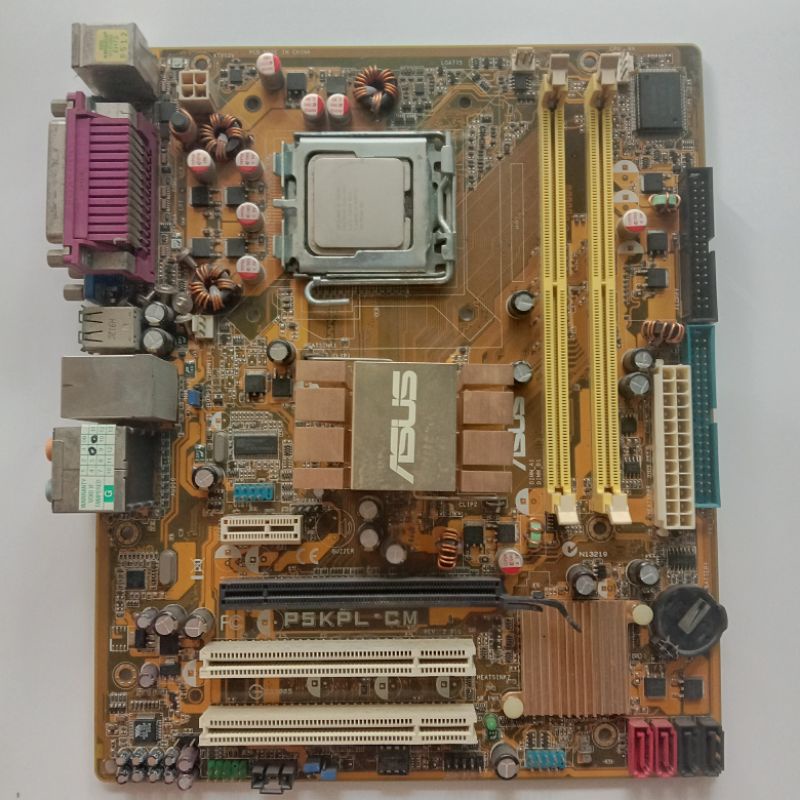 Bundle Paketan Prosesor Intel Pentium E5300 + Motherboard Asus P5KPL-CM