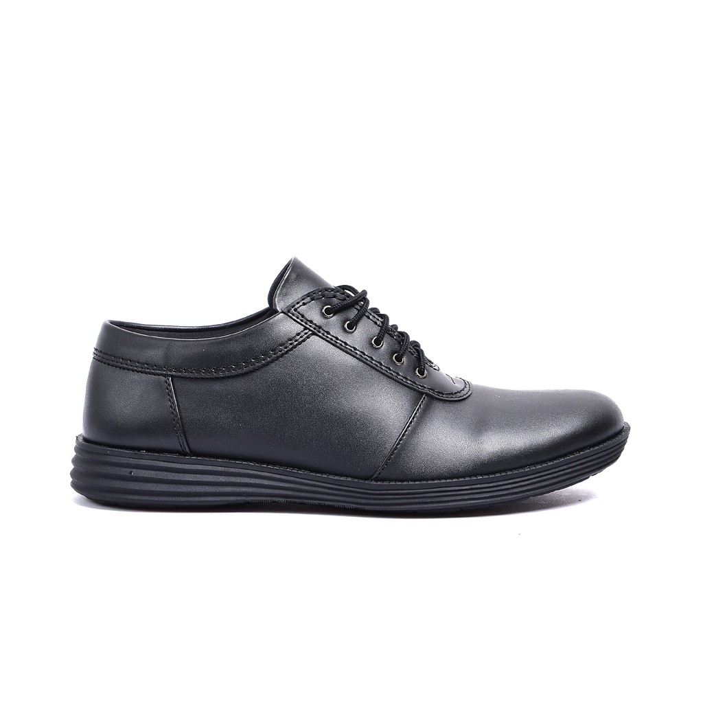 CARLTON BLACK |ManNeedMe x Jack| Sepatu Oxford Pria | Pantofel Formal