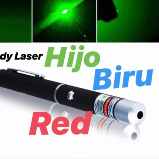 ♤ Laser Pointer Senter Pen Laser Laser Biru Merah Laser Blue Red Laser ♂