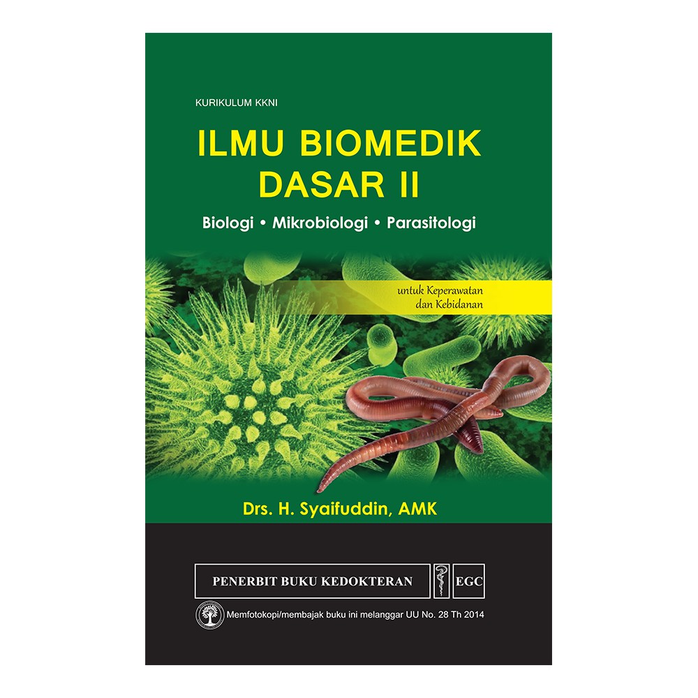 

Ilmu Biomedik Dasar II/Penerbit EGC/Buku kedokteran Original