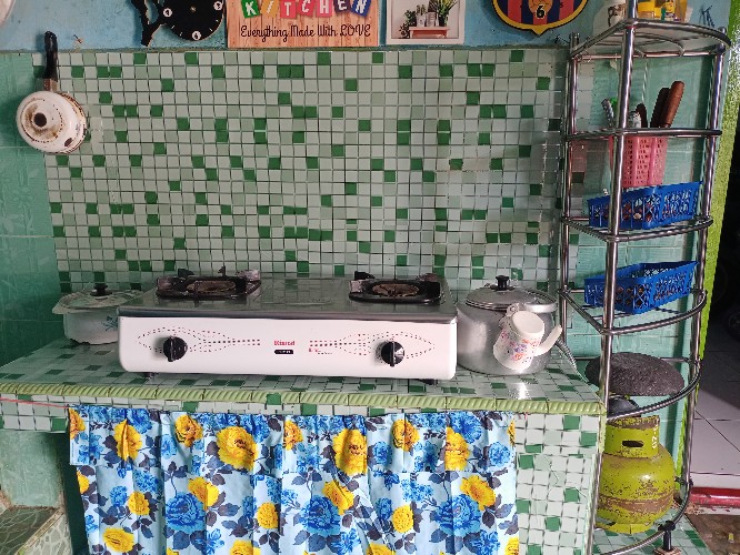 Es Rak Segitiga Rak Peralatan Rumah Rak Serbaguna 6 Susun Rak Dapur Stainless Rak Panci Tingkat Besi