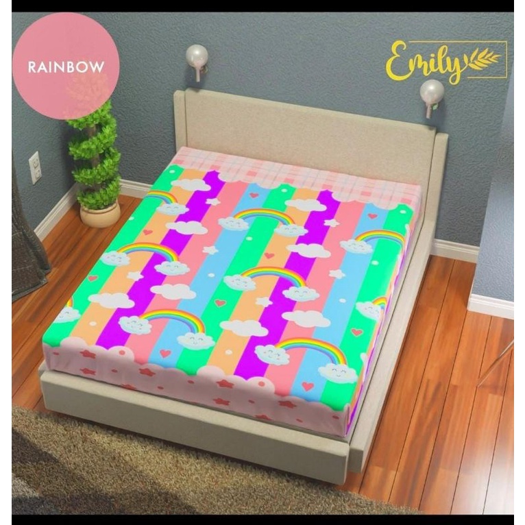 Sprei anti air sprei waterproof produsen sprei-Wp_Rainbow