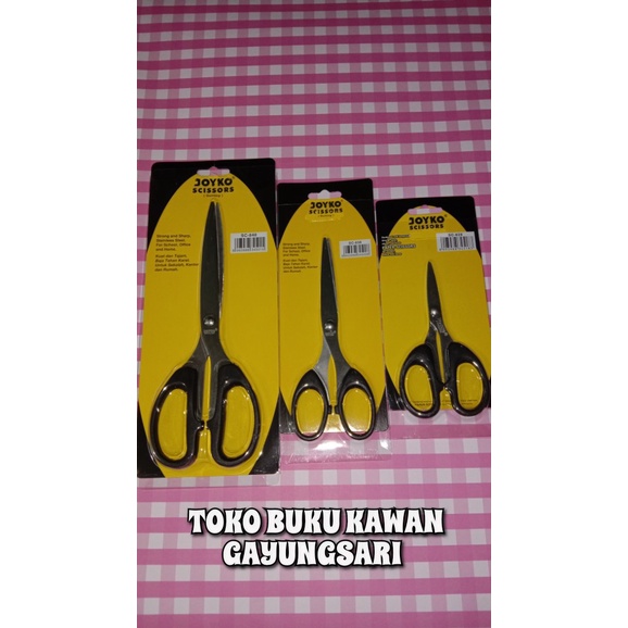 

GUNTING JOYKO SCISSORS BESAR, SEDANG, KECIL