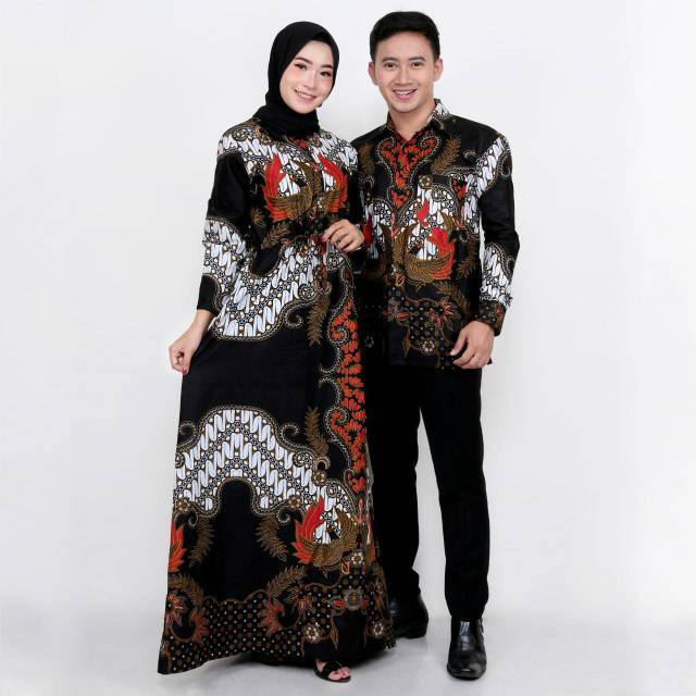 Maura Couple - Sania Ruffle Batik Couple Ori Ndoro Jowi DNT Garansi Termurah Shopee  SELENDANG MERAK