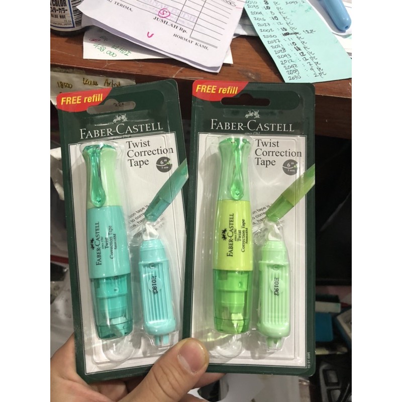 

tipex roll faber castell twist plus refill 1 set