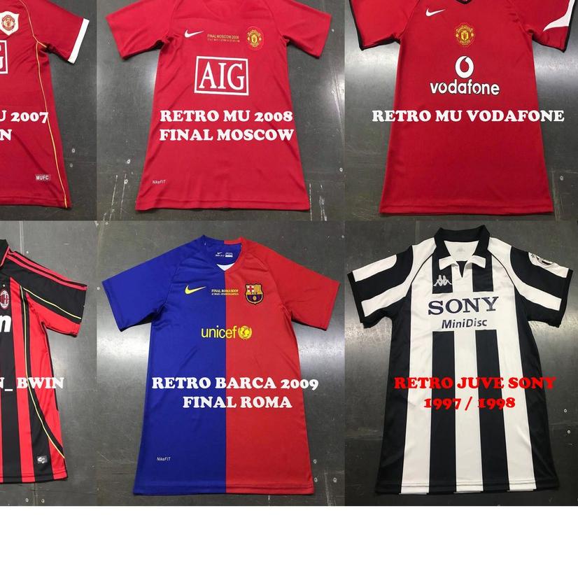℗ JERSEY RETRO GRADE ORI obral baju bola kualitas grade ori ✰