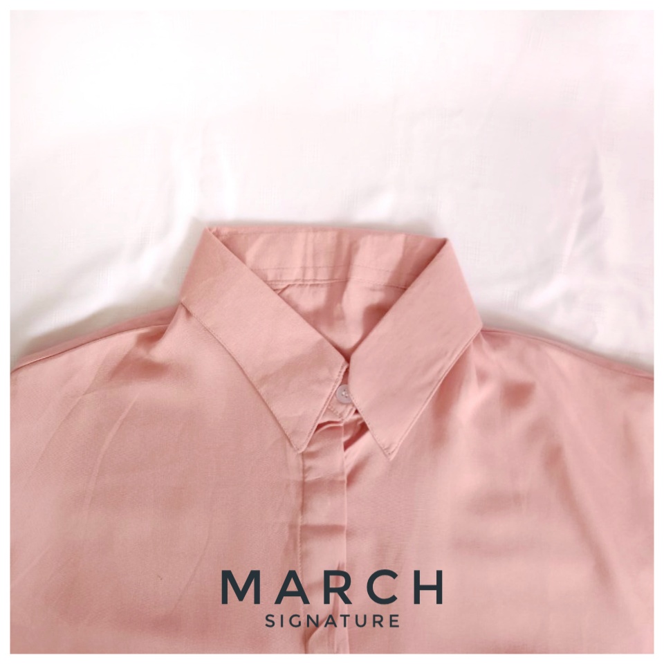 Kemeja Wanita Kemeja Rayon Wanita Kemeja Wanita Dusty Pink