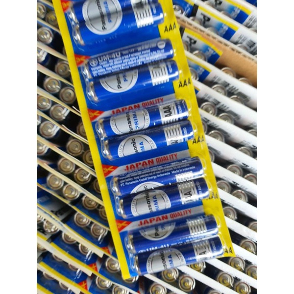 BATTERY AAA BATERAI A3 PANASONIC BIRU HARGA PER PASANG.