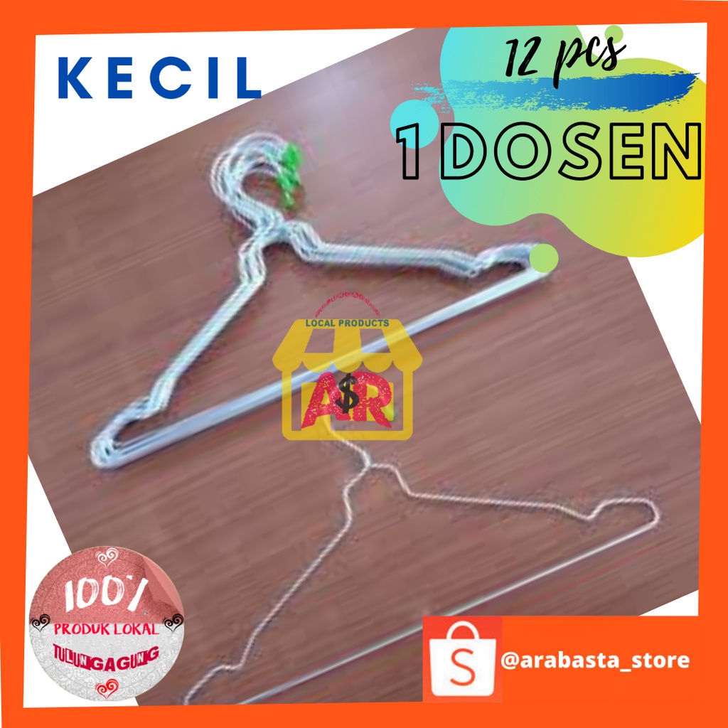 Hanger baju anak Gantungan baju kecil Hanger kawat Hanger besi Jemuran gantung Gantungan baju besi