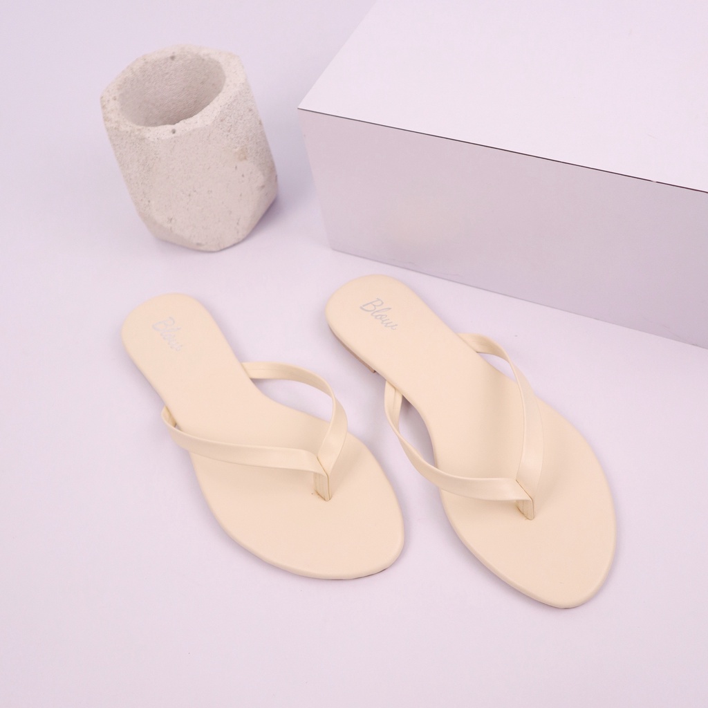 Blow Aurora Sandal Jepit Korea Wanita BLNI 0041-Beige