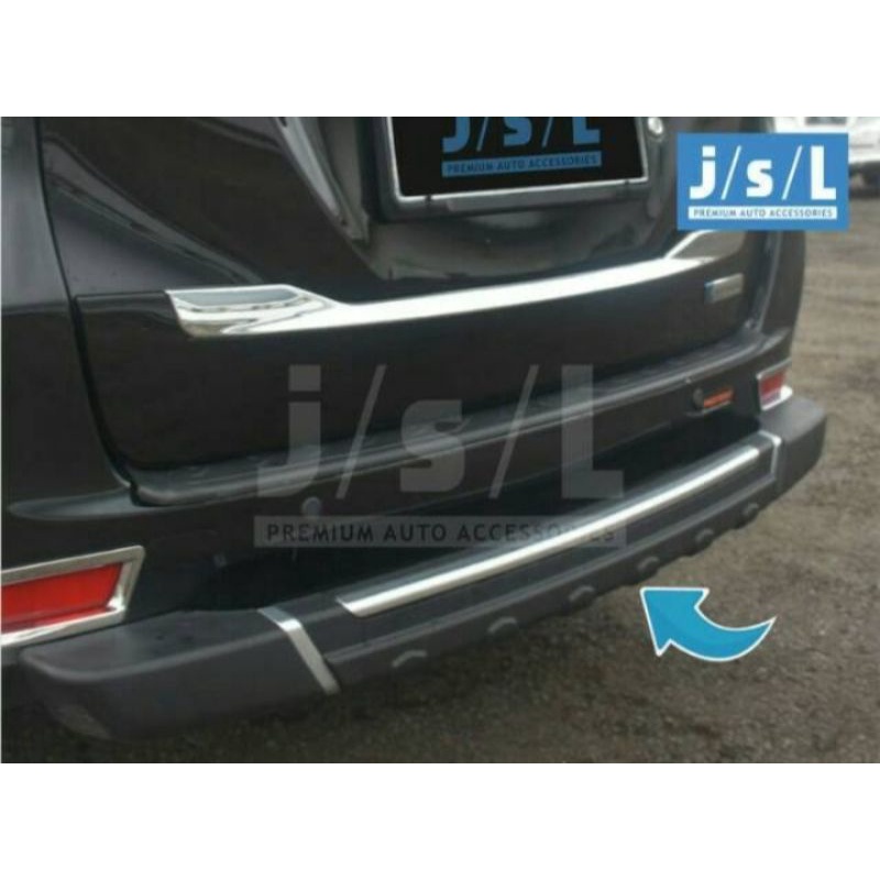 pengaman bumper tanduk footstep belakang all new avanza xenia veloz 2012-2015