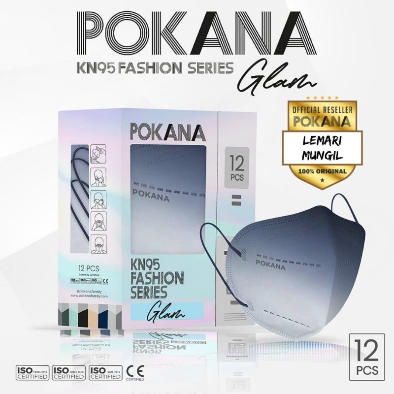 MASKER POKANA KN95 GLAM SERIES LIMITED EDITION