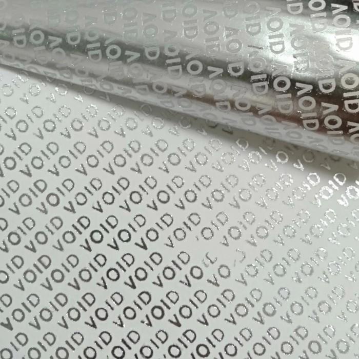 

Sticker Void Hologram 33x15mm 3line 1000pcs Gap 2m Core 1