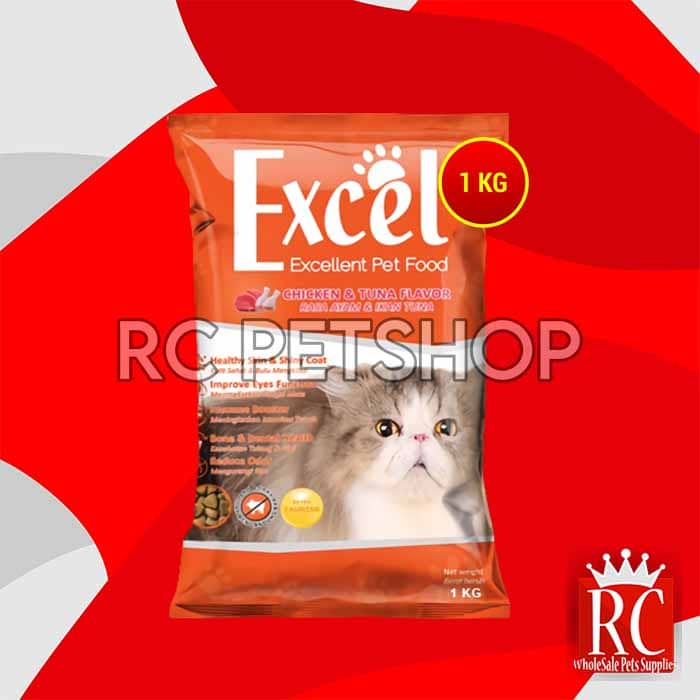 Makanan Kucing Excel Cat Food 1 KG