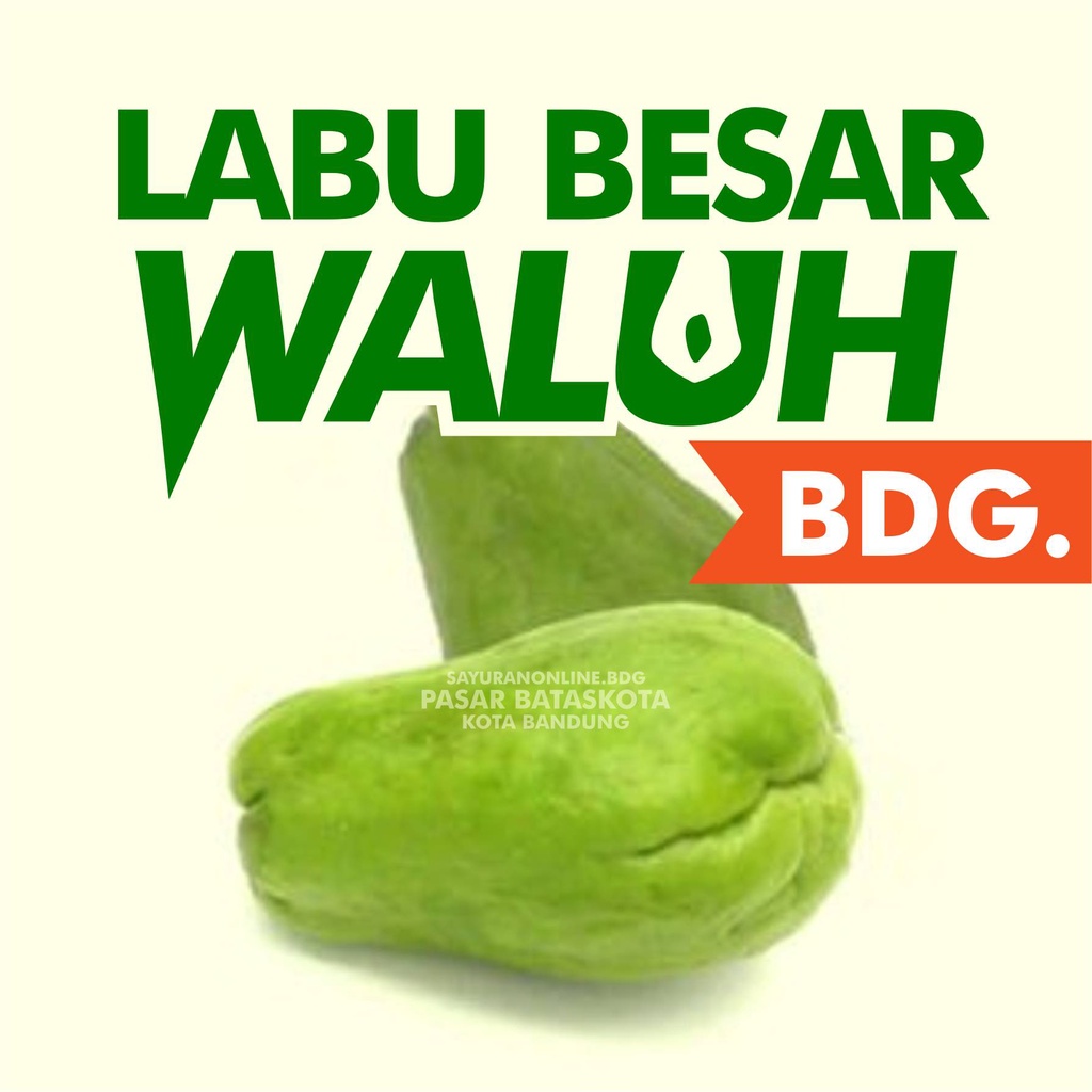 

LABU SIAM BESAR / WALUH SAYURAN SEGAR SAYUR FRESH BANDUNG PASAR ONLINE