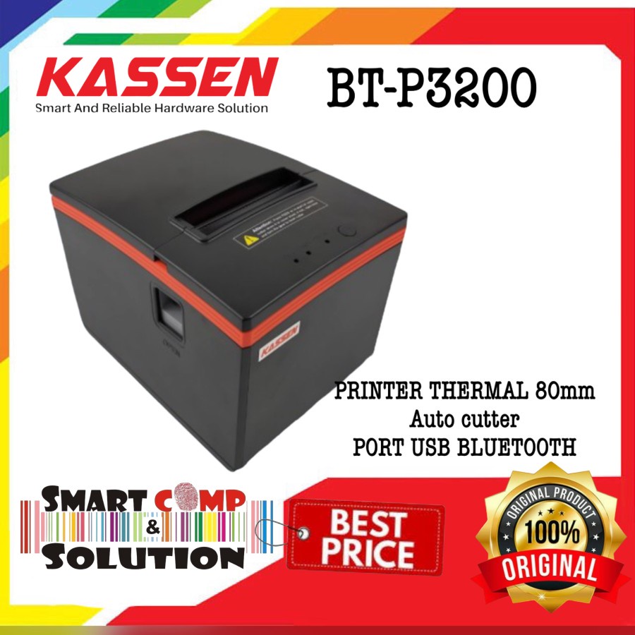 Printer kasir Thermal KASSEN BT-P3200 / BTP3200 80MM AutoCutter