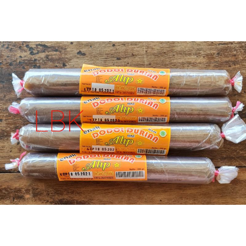 

Dodol Durian Cap Alip / Dodol Bangka