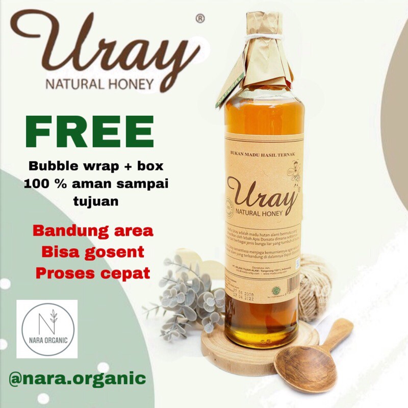 

Madu Uray 640ml (Besar)