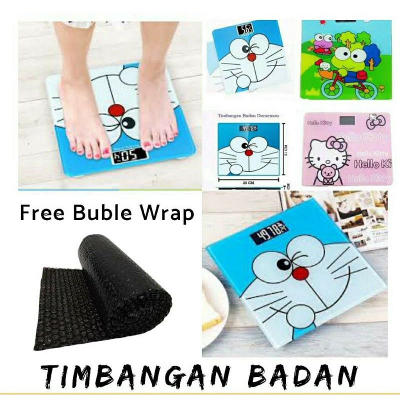 Timbangan Digital Karakter | Timbangan Badan Digital Karakter