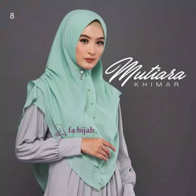 Promo Sale....Khimar mutiara ceruty