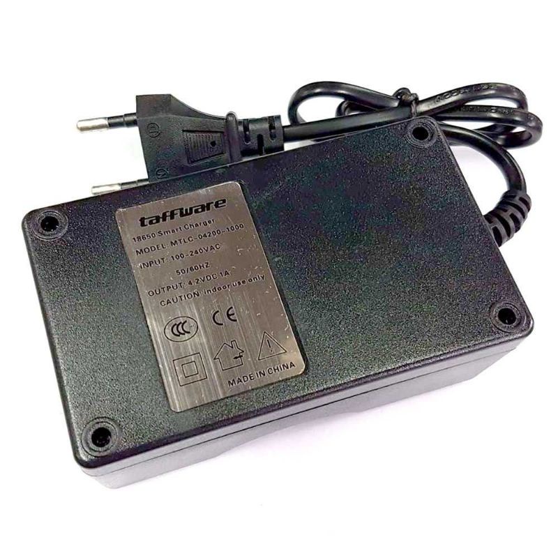 Taffware Charger Baterai Cell Charger 18650 Dual Slot MTLC-04200-1000