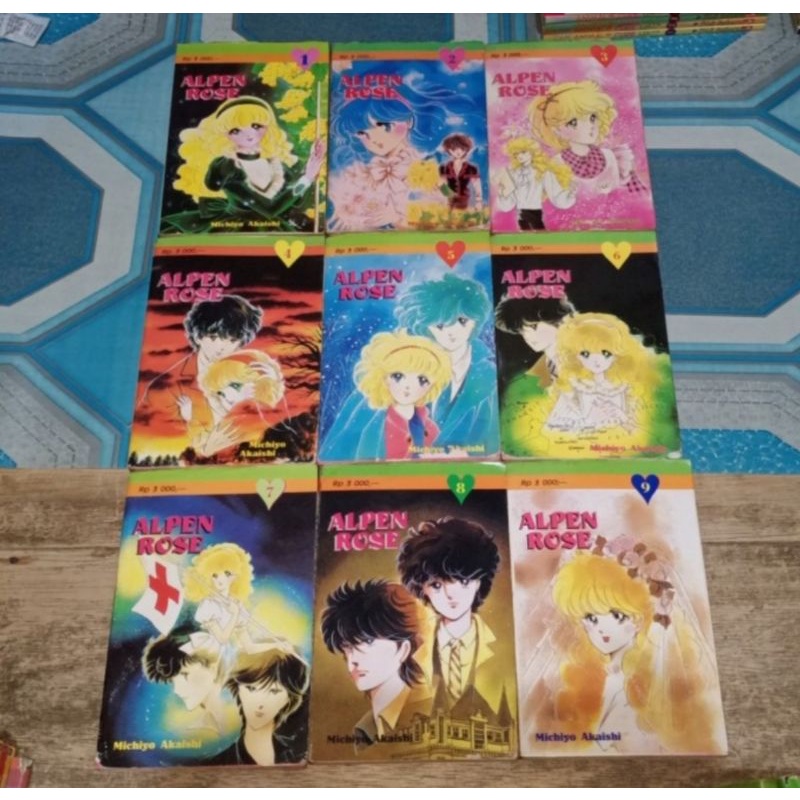 komik alpen rose set dan cabutan