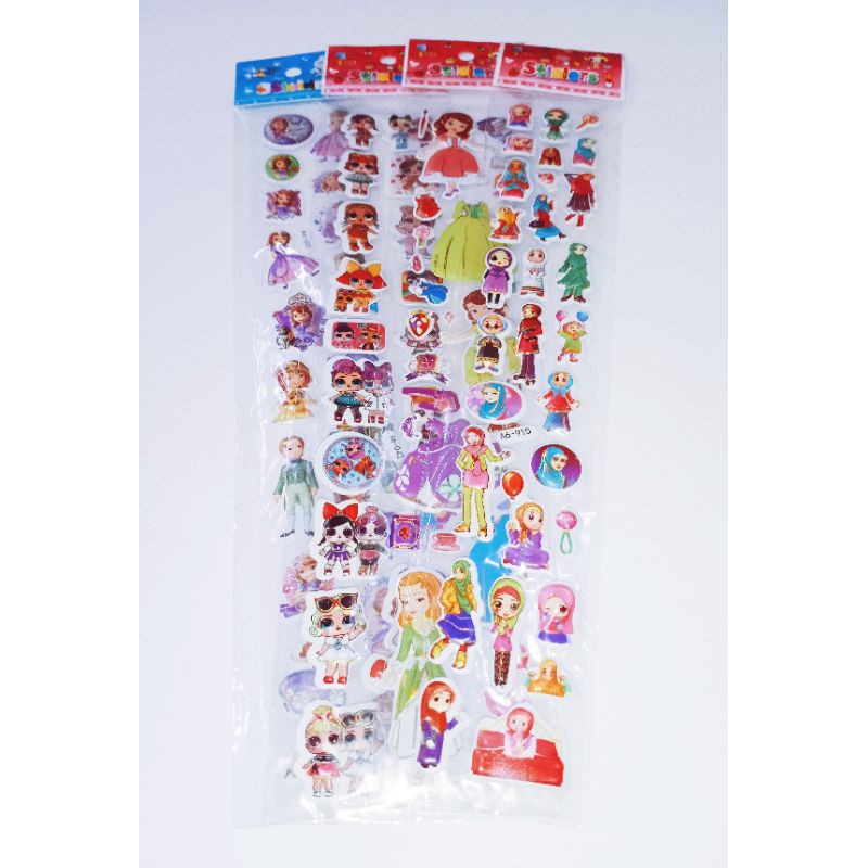 Stiker BTS / Sticker BTS dan Kartun Timbul 3D CUTE BANGET