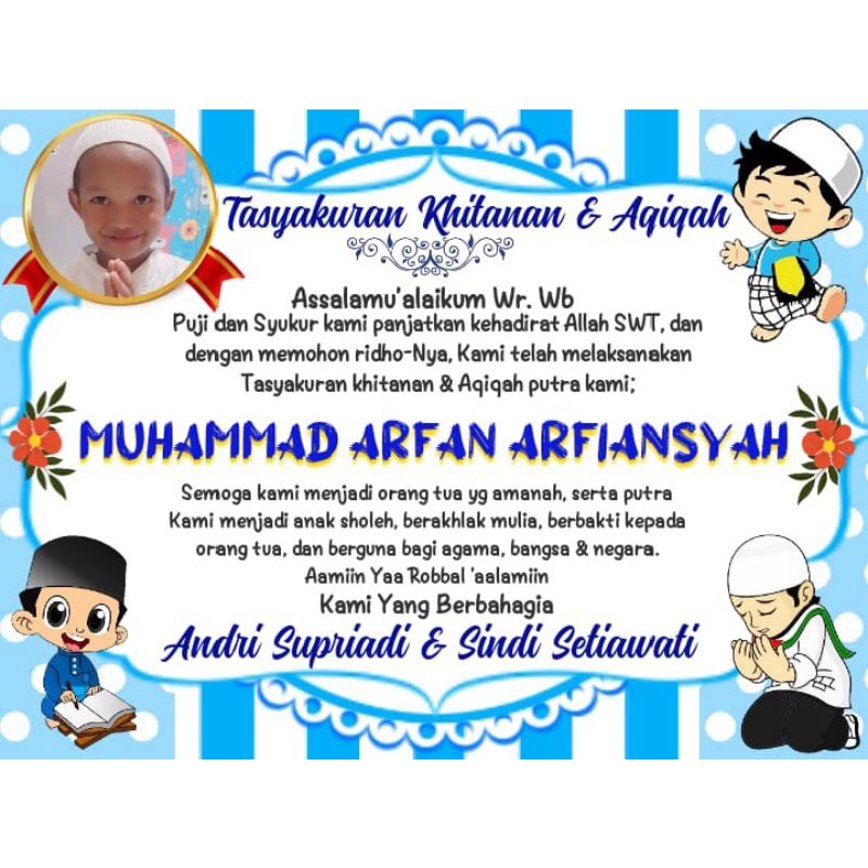 

STIKER LABEL ACARA KHITANAN & AQIQAH - UNTUK NASI BOX