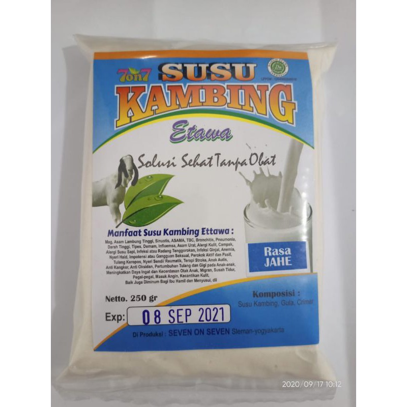 

susu kambing etawa bubuk