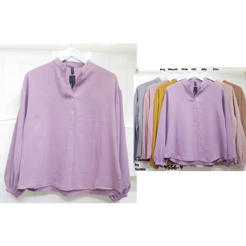 Blouse/atasan wanita crinkle twinkle 4556-4