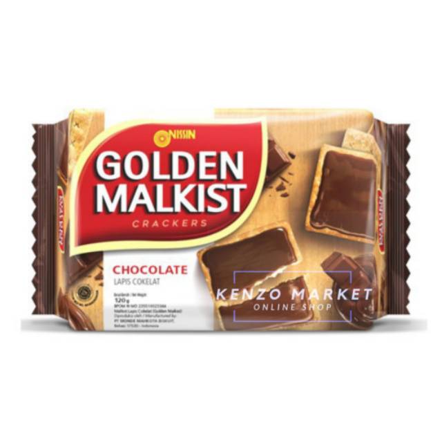 

NISSIN GOLDEN MALKIST CHOCOLATE BISKUIT 120 GR