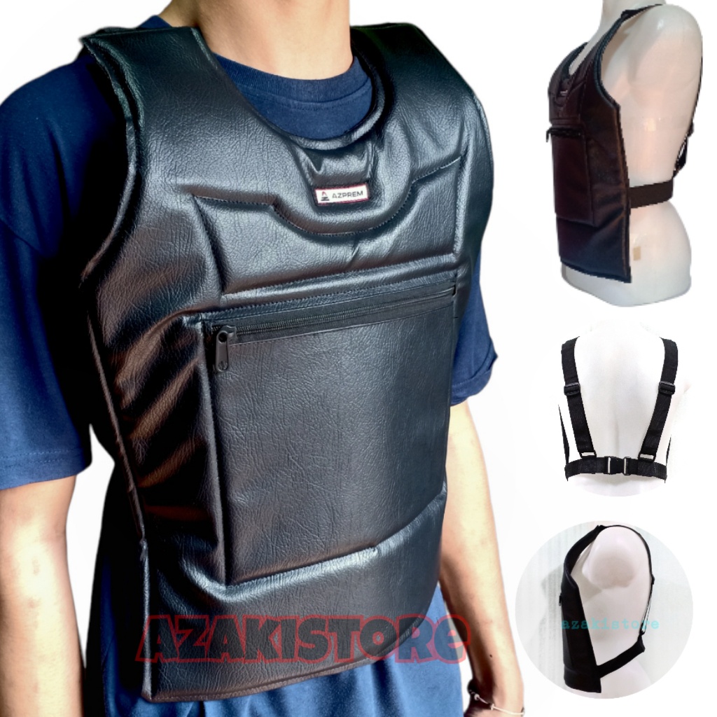 Rompi Motor Pelindung Dada Body Protector Depan Saja