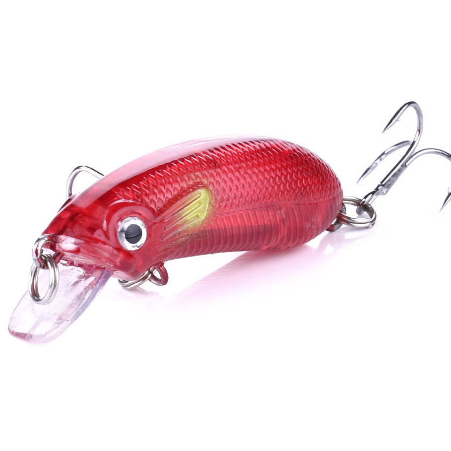 HENGJIA 1Pcs Umpan Crankbait Pancing Swimbait 5cm 6.7g Bass Bait Fishing Lure Ikan Outdoor Tackle