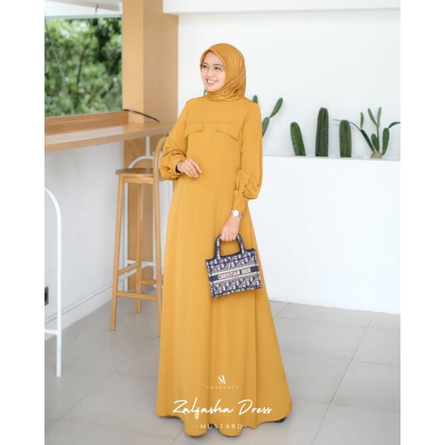 Zalfasha Dress(Dress Saja)by shArarea Dress Muslim