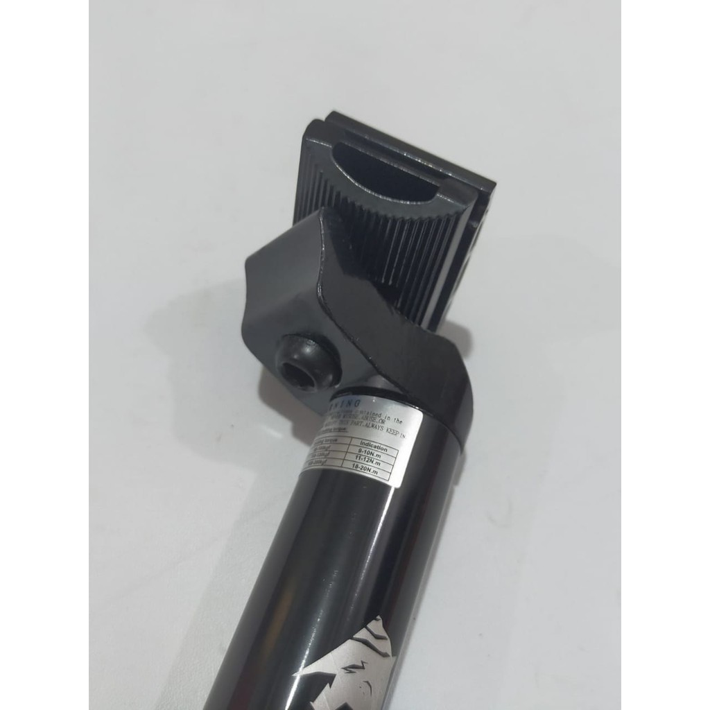 LA TIGRE Seatpost 27.2 tiang sadel panjang 40 cm sepeda MTB lipat