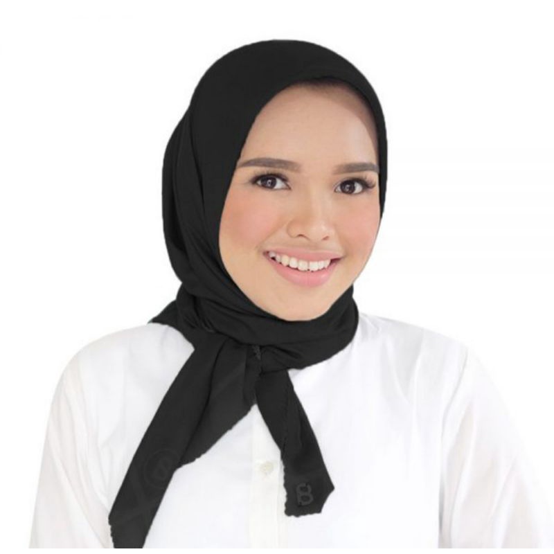 New Buttonscarves Basic Voal Jet Black