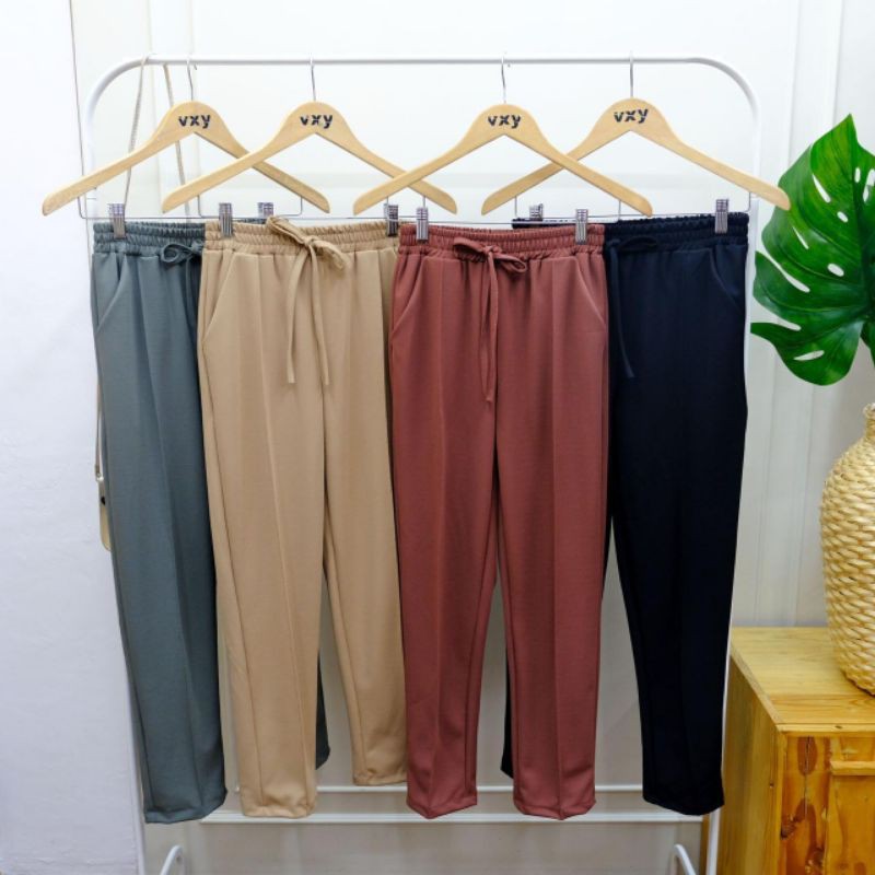 Celana pant pita import suede BISA COD